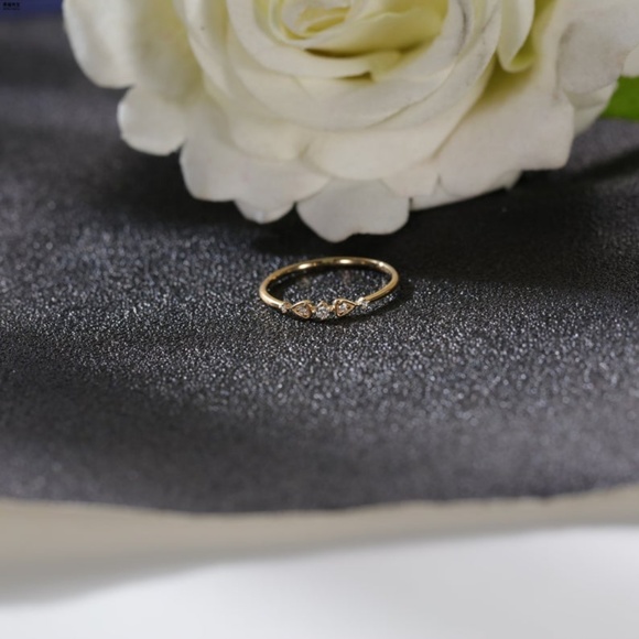 CZ Stacking Rings - Picture 3 of 7